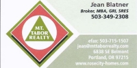 Mt Tabor Realty - Jean